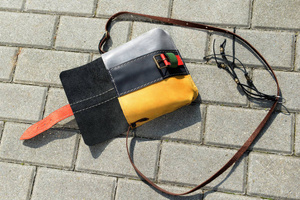 Torebka skórzana mini kolorowa