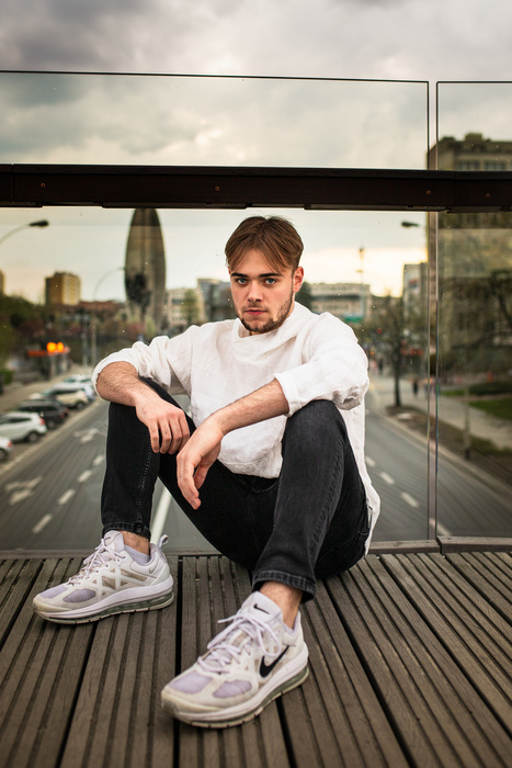 Koszulka męska z lnu, koszula lniana, bluza męska z lnu, lniana tunika męska z lnu polskiego, biała koszula lniana, polski produkt lniany