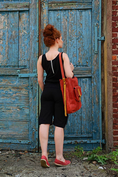 Torba skórzana, duża torba ze skóry , torba na ramię , crossbody , duża torba handmade