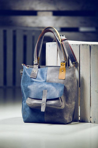 Torebka skórzana ręcznie robiona, Polska skóra, Polska marka