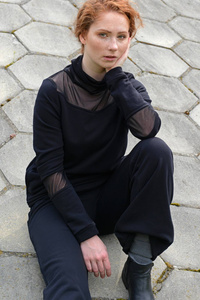 Elegancka Bluza damska czarna