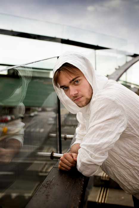 Koszulka męska z lnu, koszula lniana, bluza męska z lnu, lniana tunika męska z lnu polskiego, biała koszula lniana, polski produkt lniany