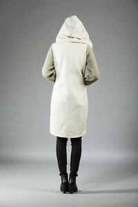 Płaszcz damski , bluza damska długa, bluza na zamek , bluza z kapturem 