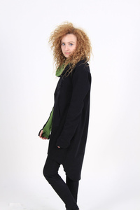 Bluza damska długa kangurka , bluza ze stójką damska , tunika  kangurek 