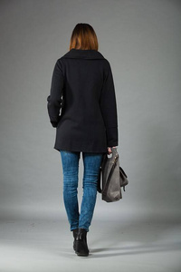 NIepowtarzalna bluza, Bluza ze stójką, Bluza wiosenna, Hand made, Unikalne projkety, 